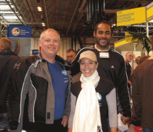 Barbados Scuba Diving Straight from a motorcycle into a dive show, we are happy people!