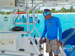 BBC TV in Barbados Blue - save our reefs eat more Lionfish 