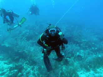 Robert on Old Fort reef